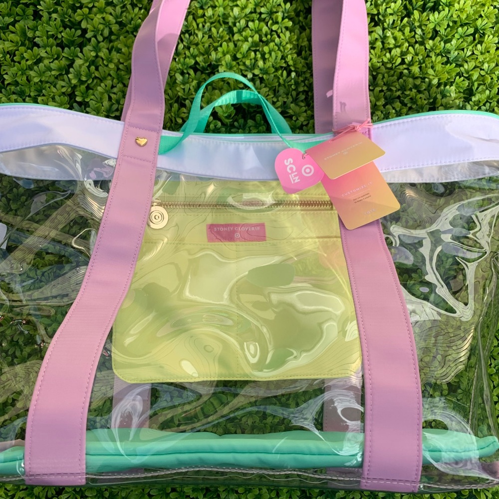 Stoney Clover Lane Clear Tote/Beach Bag
